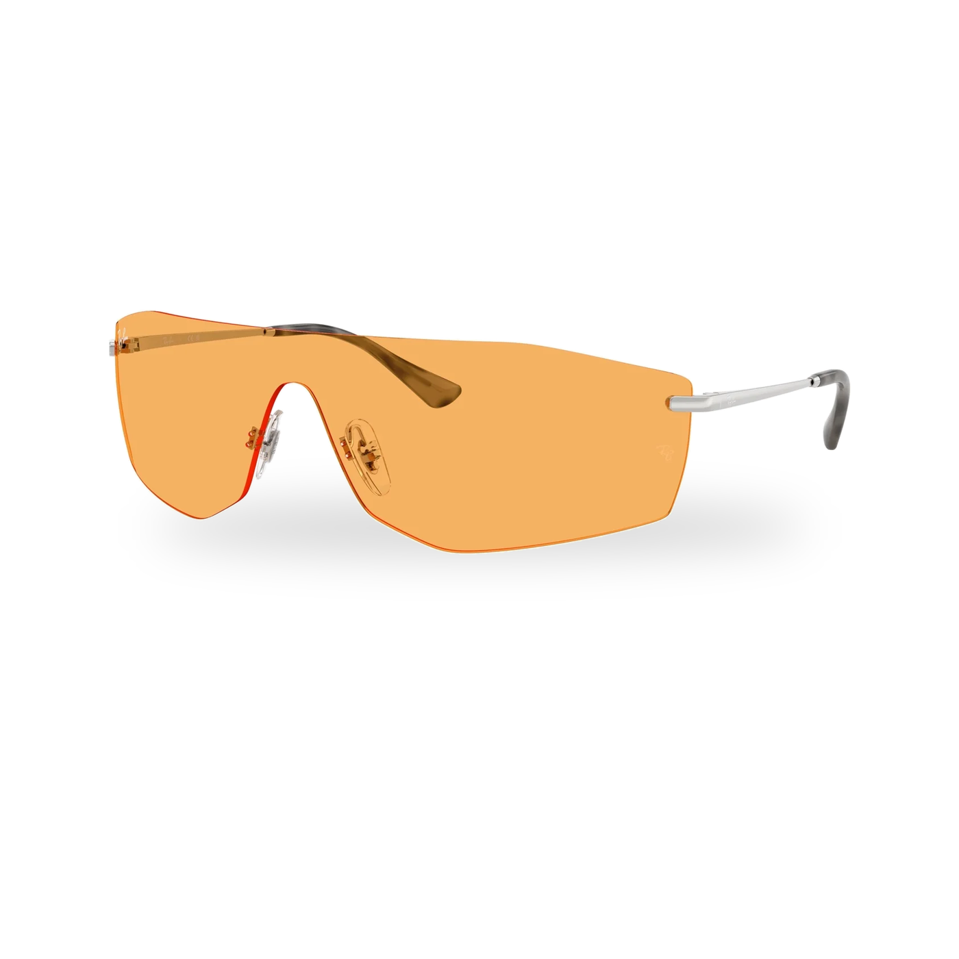 Ray-Ban RB3781 Sunglasses - Silver / Yellow supplier product photo - transparent product photo with soft shadow