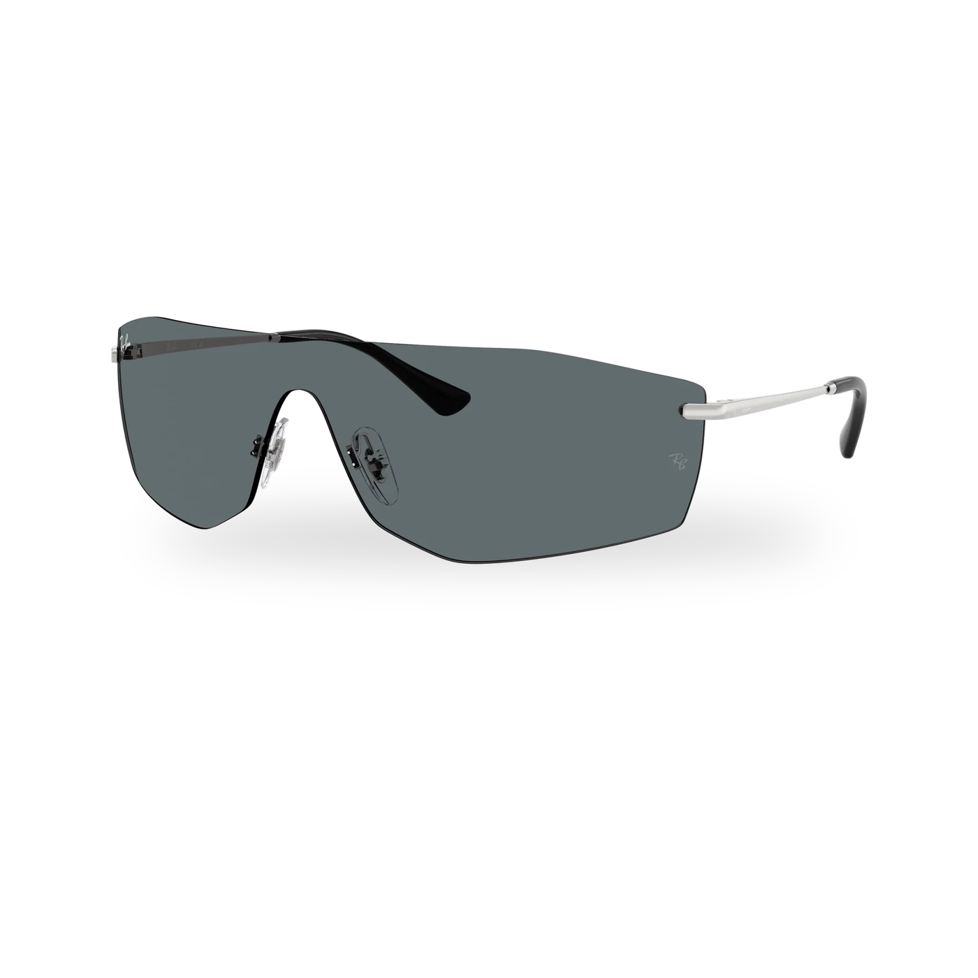 Ray-Ban RB3781 Sunglasses - Silver / Grey supplier product photo - transparent product photo with soft shadow