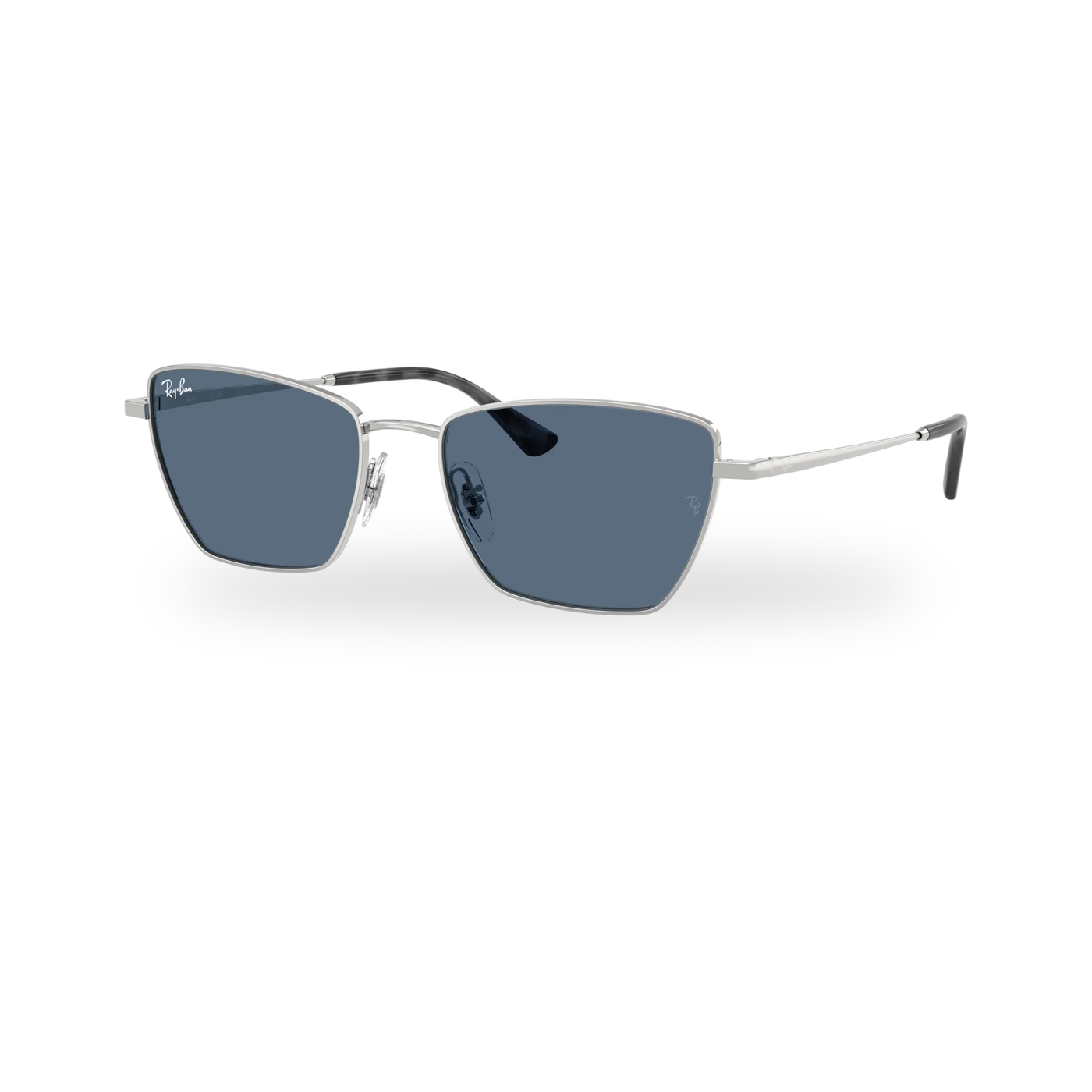 Ray-Ban RB3783 Sunglasses - Silver / Dark Blue supplier product photo - transparent product photo with soft shadow