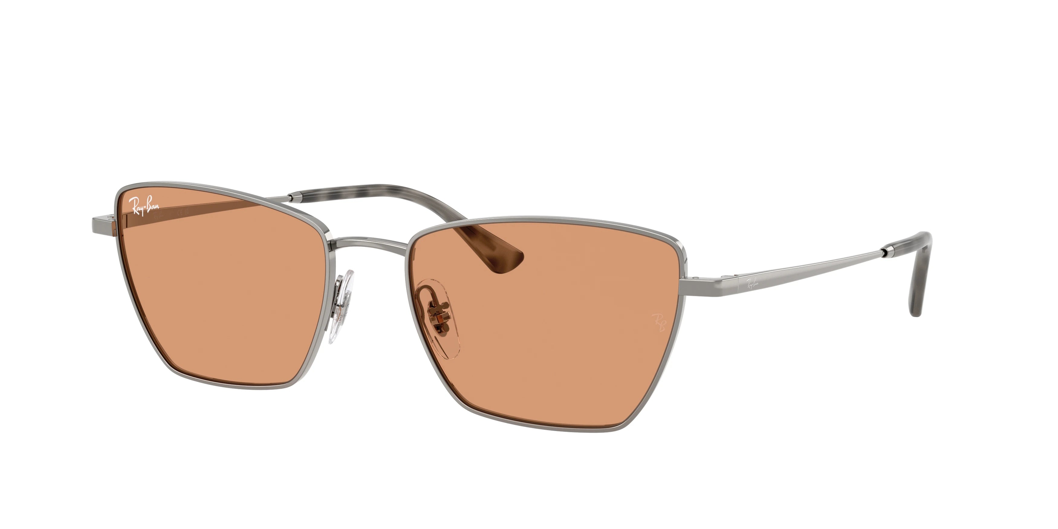 Ray-Ban RB3783 Sunglasses - Gunmetal / Orange - original supplier photo