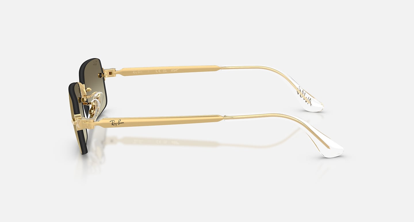 Ray-Ban RB3928 BY A$AP Rocky Sunglasses 0017I - official lateral angle, standard background