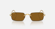 Arista gold / Dark brown polarized