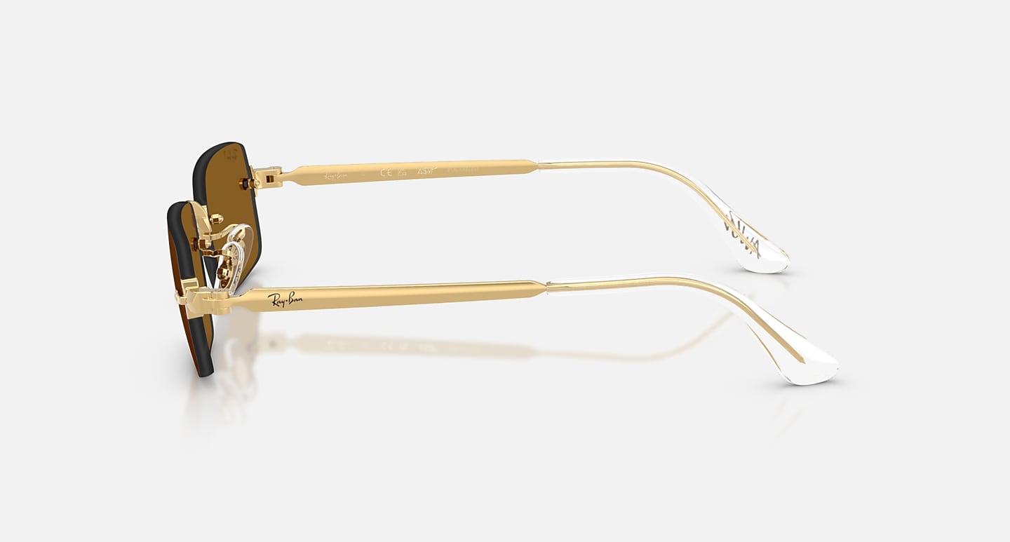 Ray-Ban RB3928 BY A$AP Rocky Sunglasses 00183 - official lateral angle, standard background