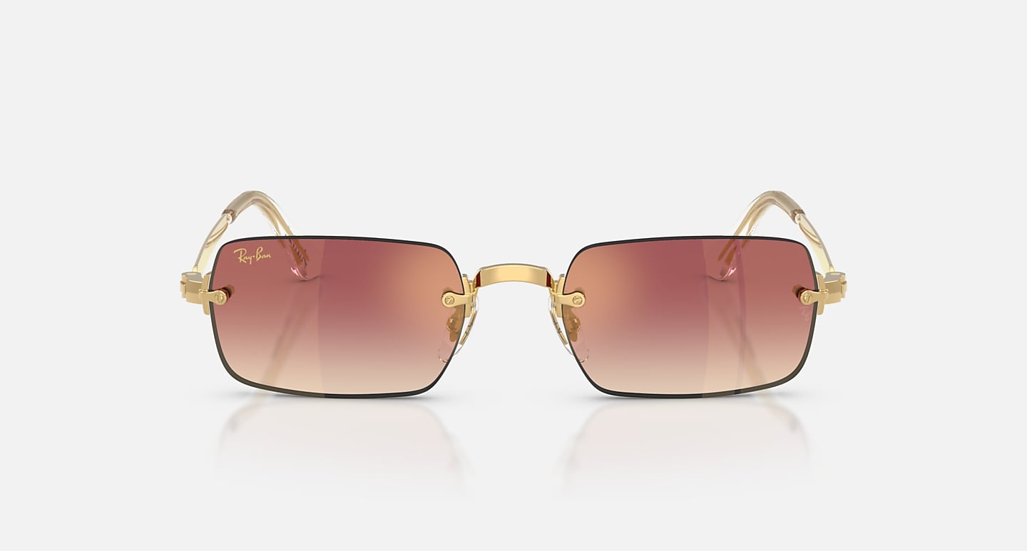 Ray-Ban RB3928 BY A$AP Rocky Sunglasses 0018H - official front angle, standard background