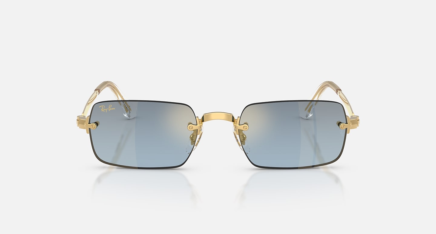 Ray-Ban RB3928 BY A$AP Rocky Sunglasses 001S2 - official front angle, standard background