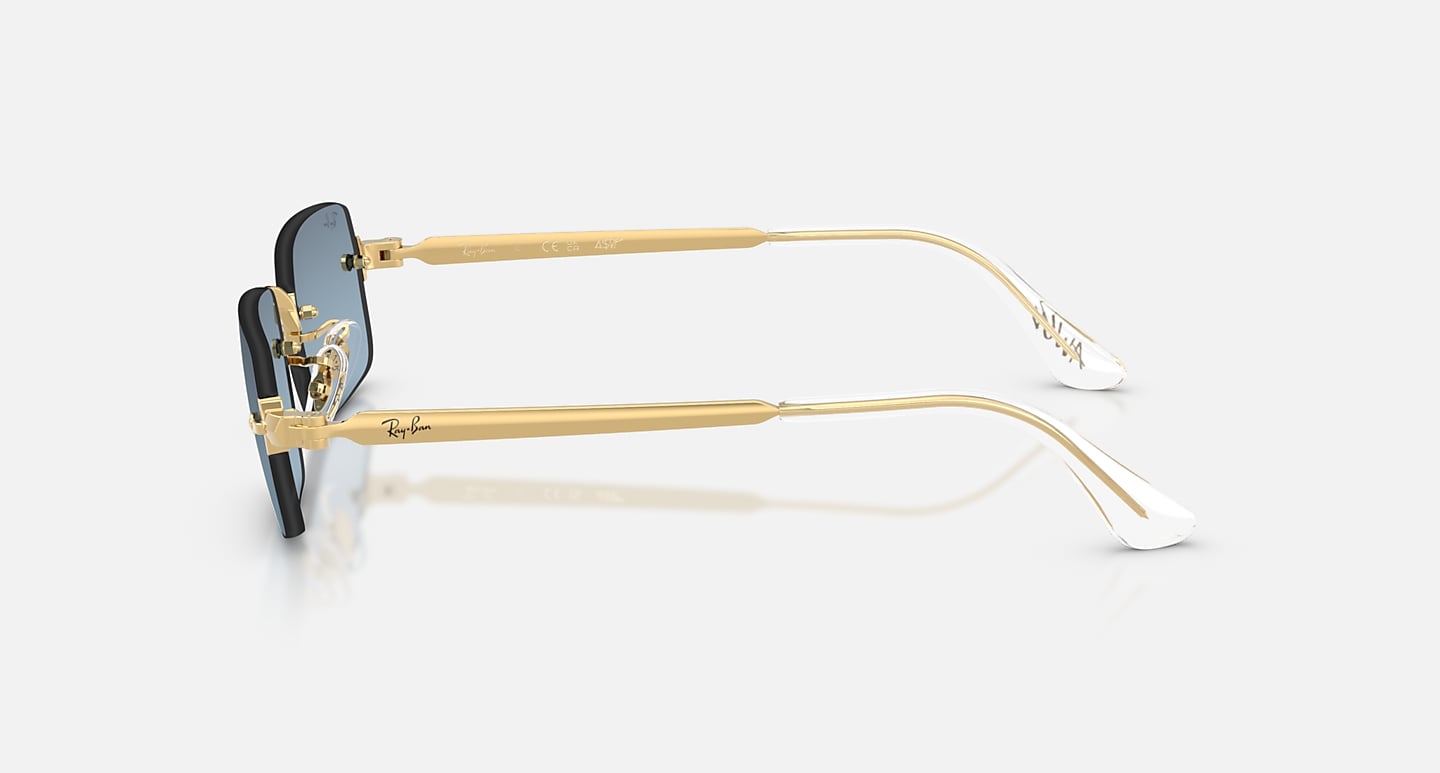 Ray-Ban RB3928 BY A$AP Rocky Sunglasses 001S2 - official lateral angle, standard background