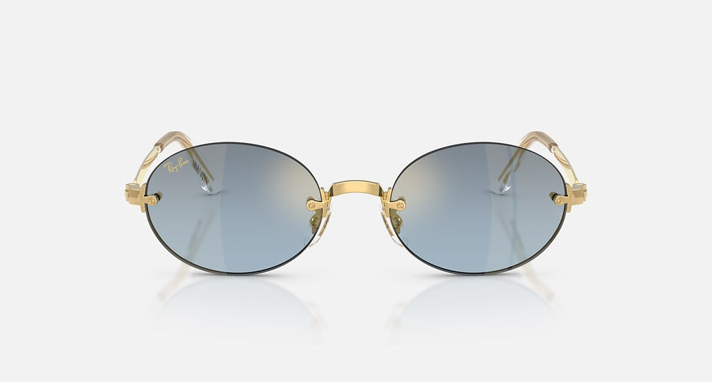 Ray-Ban RB3929 BY A$AP Rocky Sunglasses 001S2 - official front angle, standard background