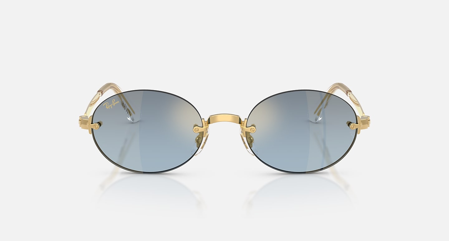 Ray-Ban RB3929 BY A$AP Rocky Sunglasses 001S2 - official front angle, standard background