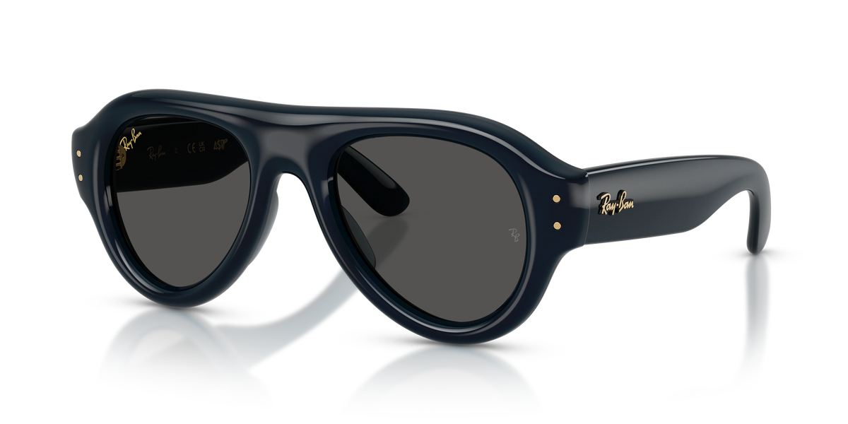 Ray-Ban RB4925 A$AP Rocky Puffer Sunglasses - Transparent dark blue / Ultra black supplier premium shadow image