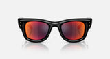 Black / Brown mirror orange