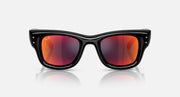 Black / Brown mirror orange