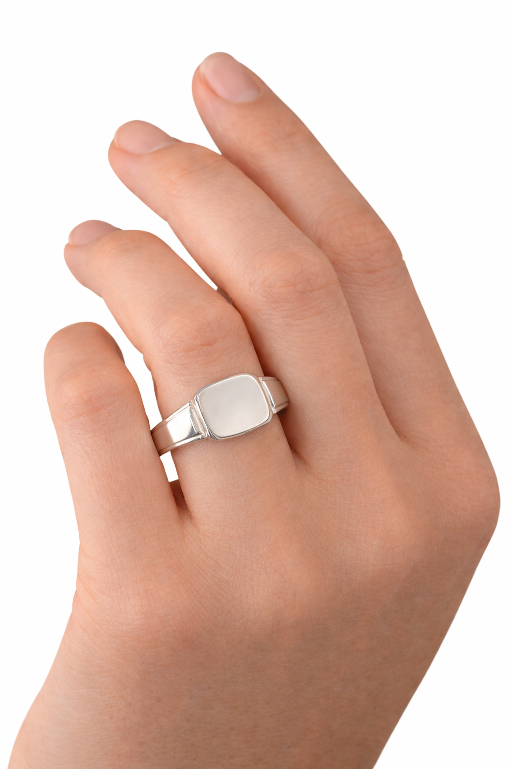 Everson Sterling Silver Signet Ring