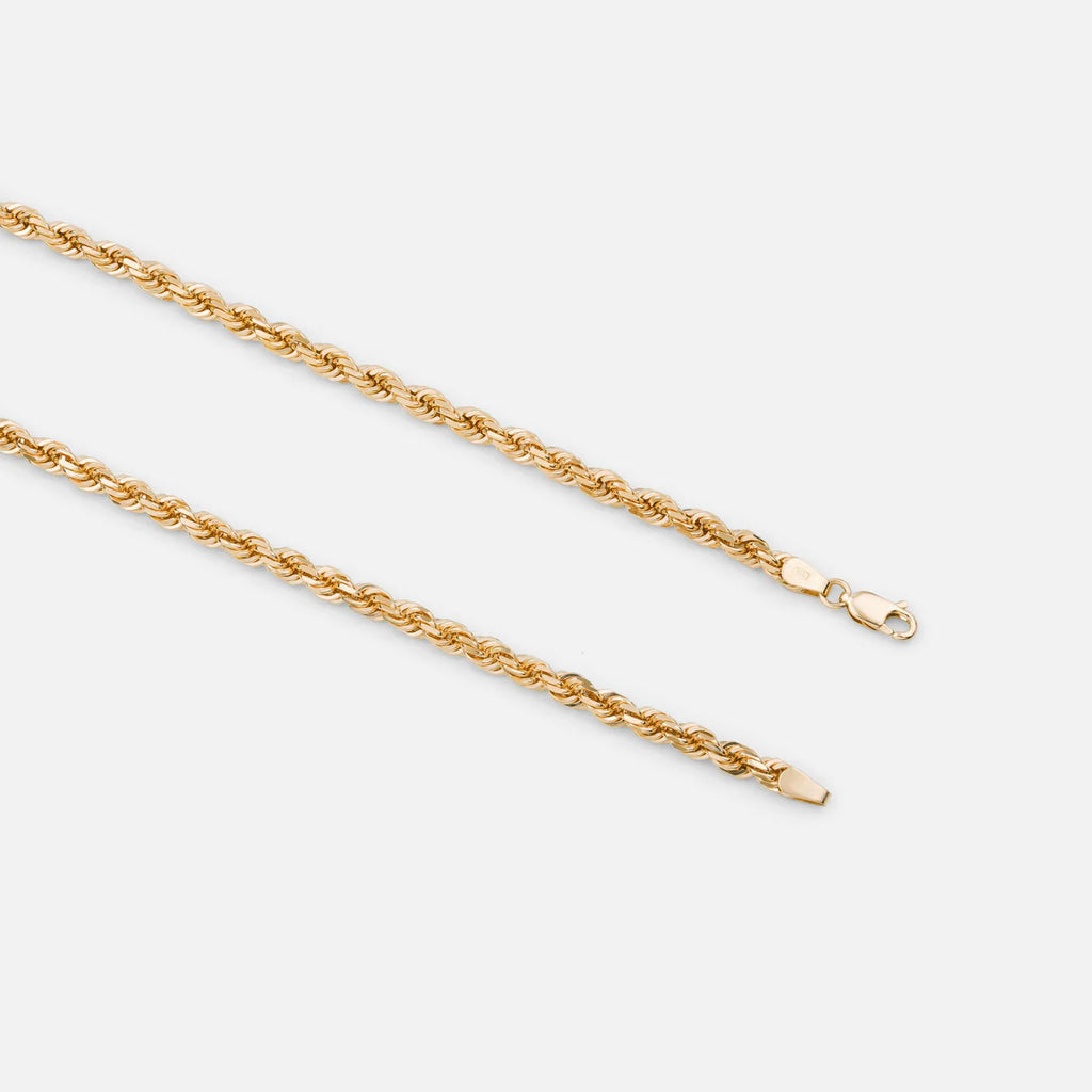 9ct Gold Rope Twist Chain