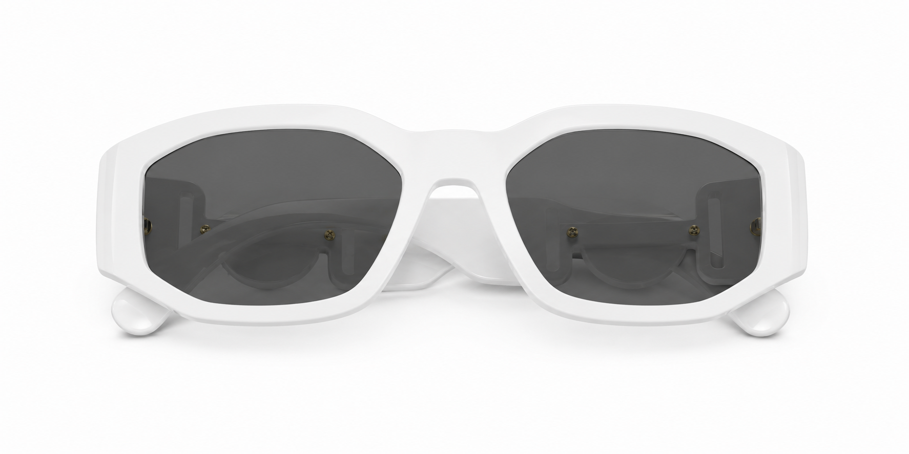 Versace White Medusa Biggie Sunglasses