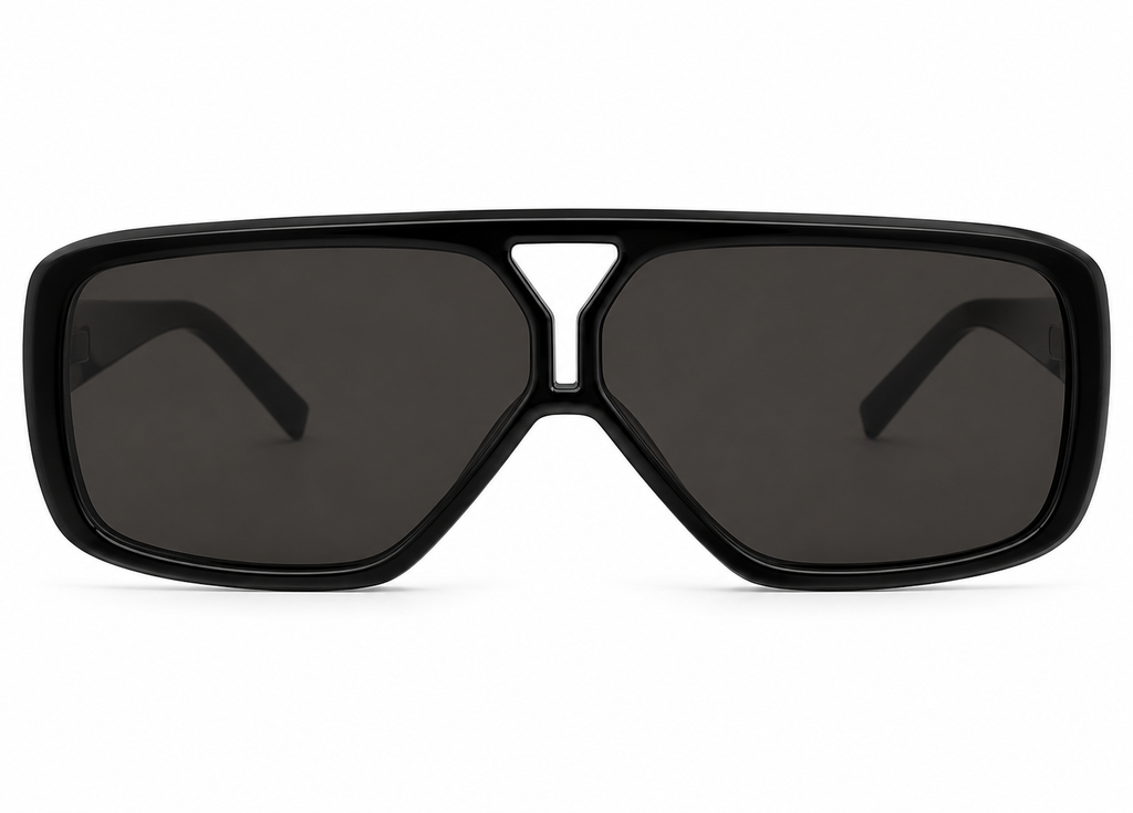 Saint Laurent SL569Y Black Aviator Sunglasses