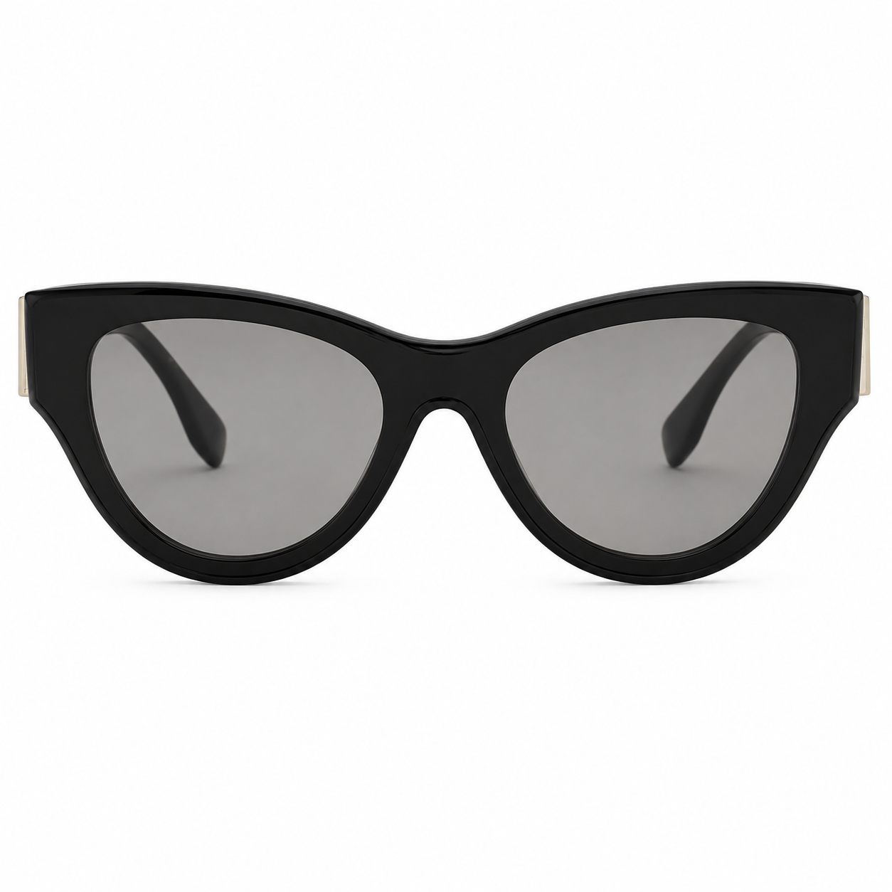 Fendi FE40135I Black Cat Eye Sunglasses