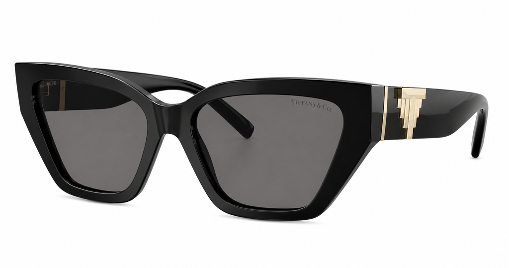 Tiffany & Co. TF4218 Black Cat Eye Sunglasses