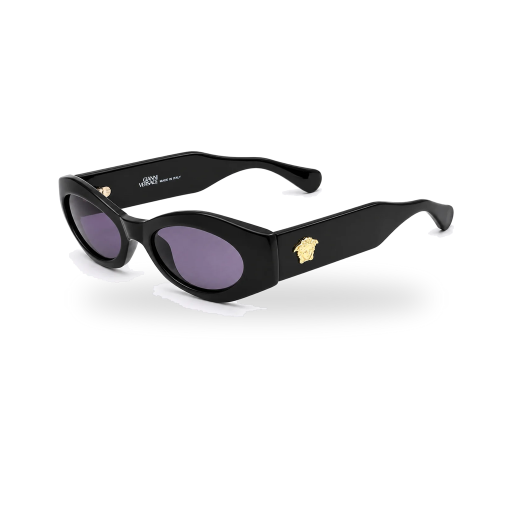 Versace MOD414 COL852 Vintage Sunglasses - transparent product photo with soft shadow