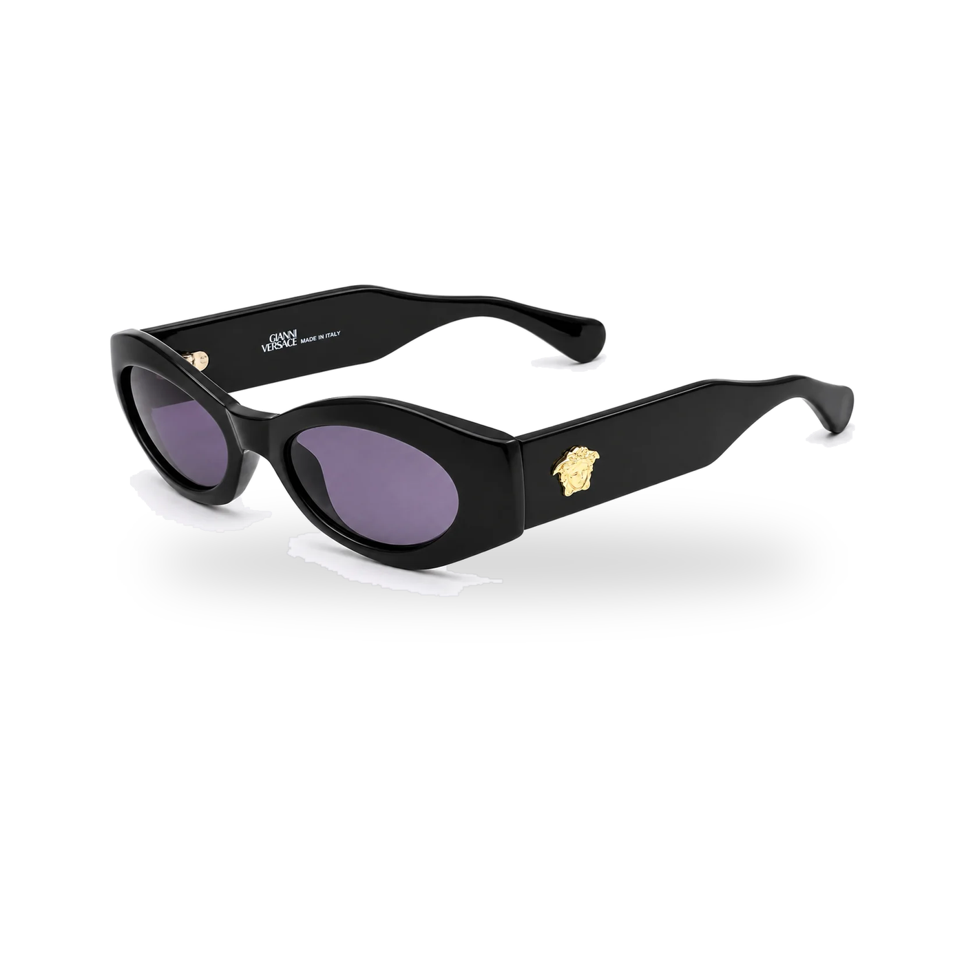 Versace MOD414 COL852 Vintage Sunglasses - transparent product photo with soft shadow