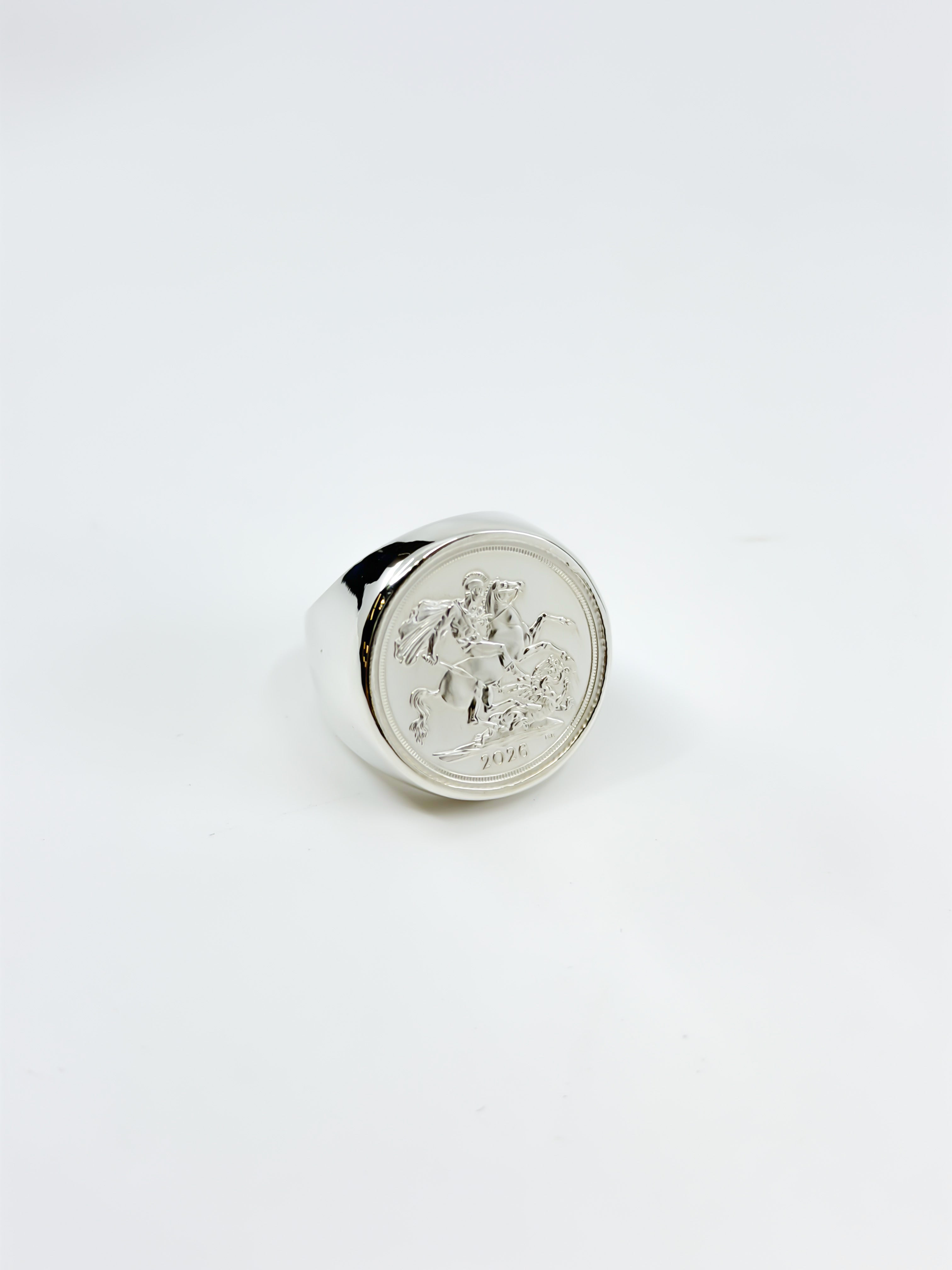 Full Sovereign Ring Silver 2026