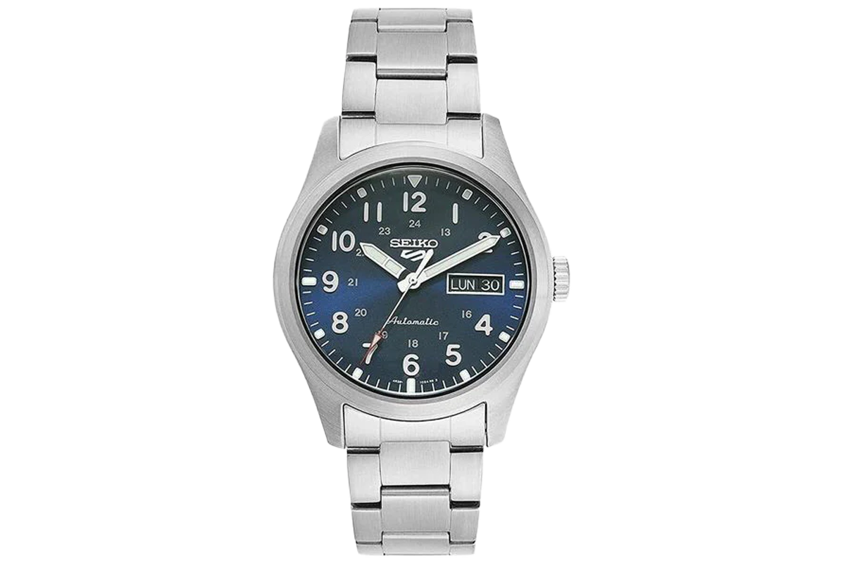 Seiko 5 Sports Field Blue Dial Automatic SRPG29 100M Mens Watch