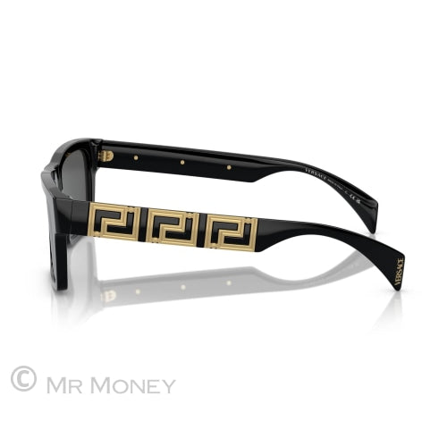 Versace Triple Greek Key Pattern Sunglasses