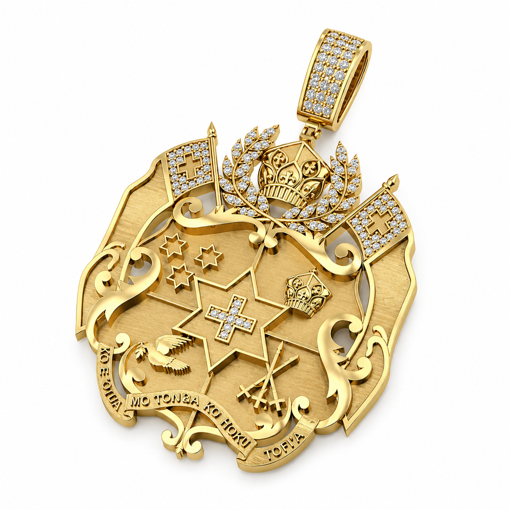 Tongan Coat of Arms Pendant