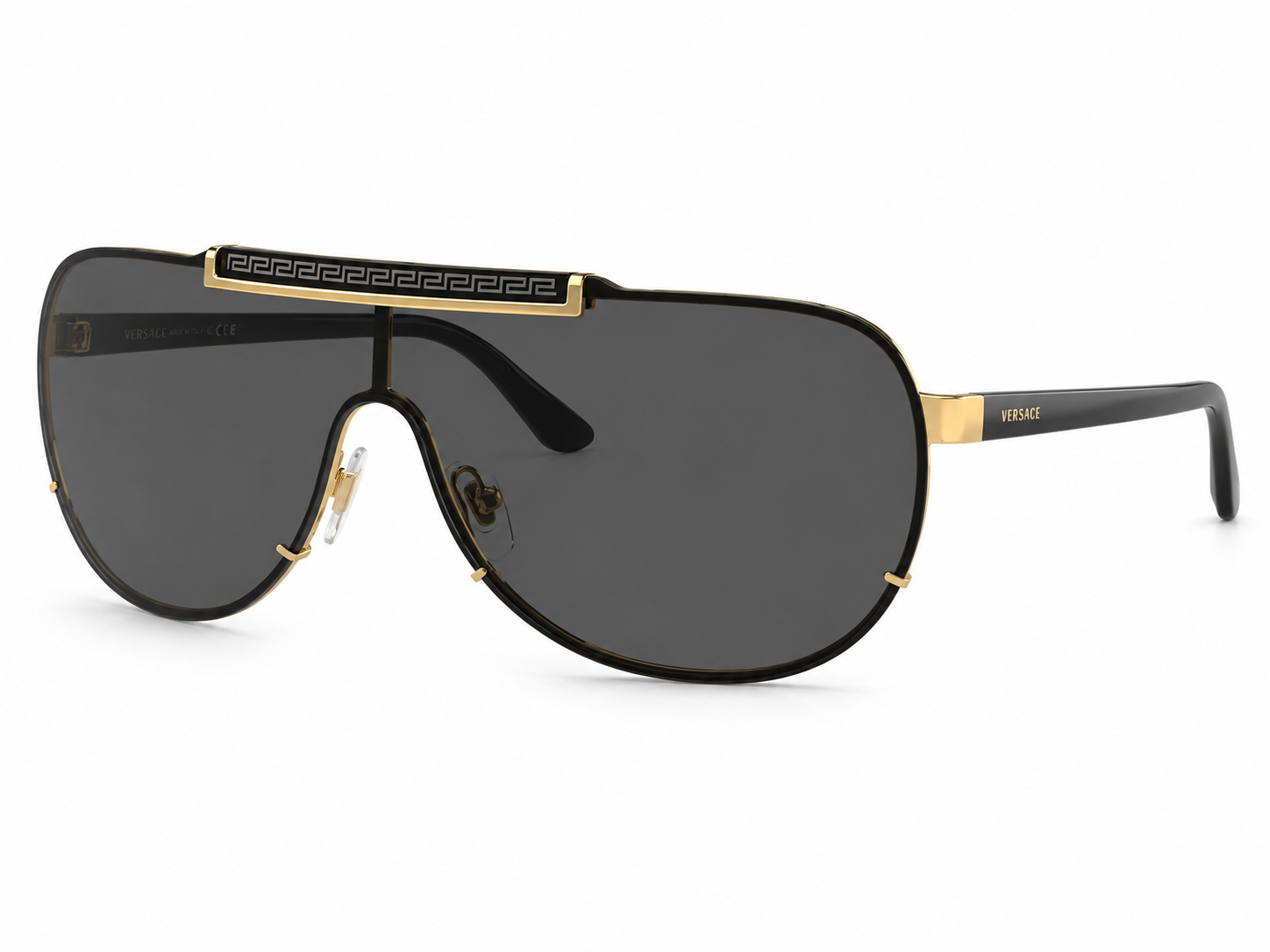 Versace 2140 Gold Pilot Sunglasses