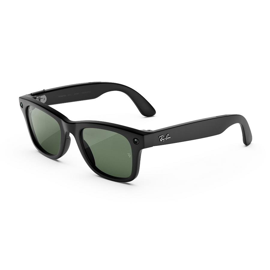 Ray-Ban Meta Gen 3 Wayfarer Matte Black / Transitions Graphite Green official product image