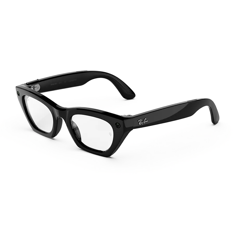 Ray-Ban Meta Gen 3 Zena Shiny Black / Clear official product image