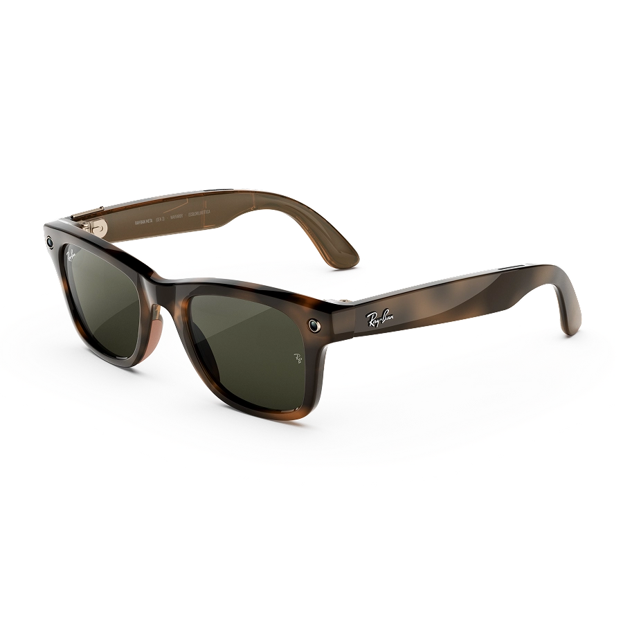Ray-Ban Meta Gen 3 Wayfarer Havana G15 / Green official product image
