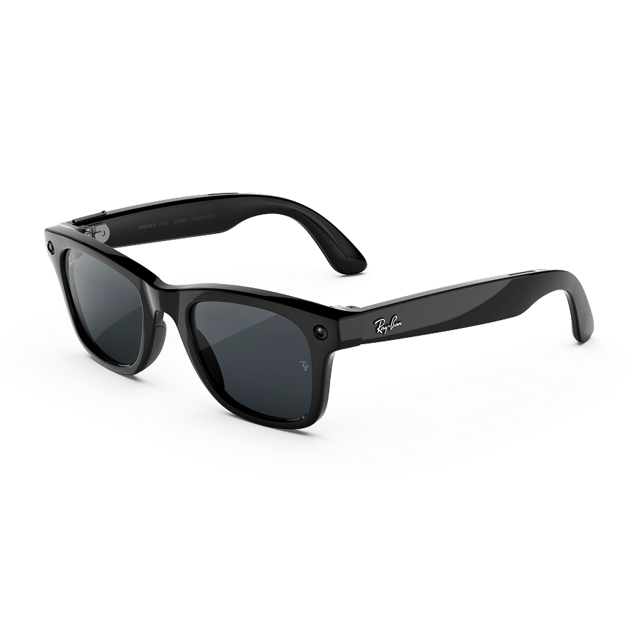 Ray-Ban Meta Gen 3 Wayfarer Shiny Black / Transitions Grey official product image