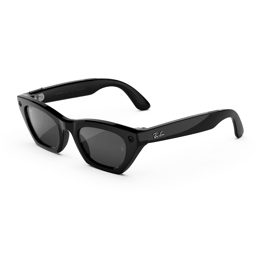 Ray-Ban Meta Gen 3 Zena Shiny Black / Grey official product image