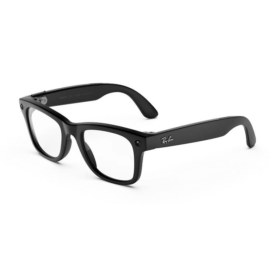 Ray-Ban Meta Gen 3 Wayfarer Matte Black / Clear official product image