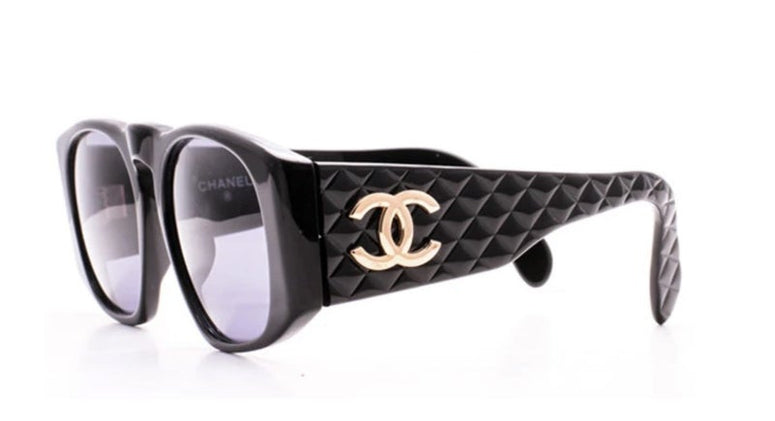 Chanel Quilted Sunglasses Vintage