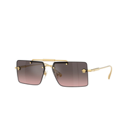 Gold / Pink gradient grey flash silver