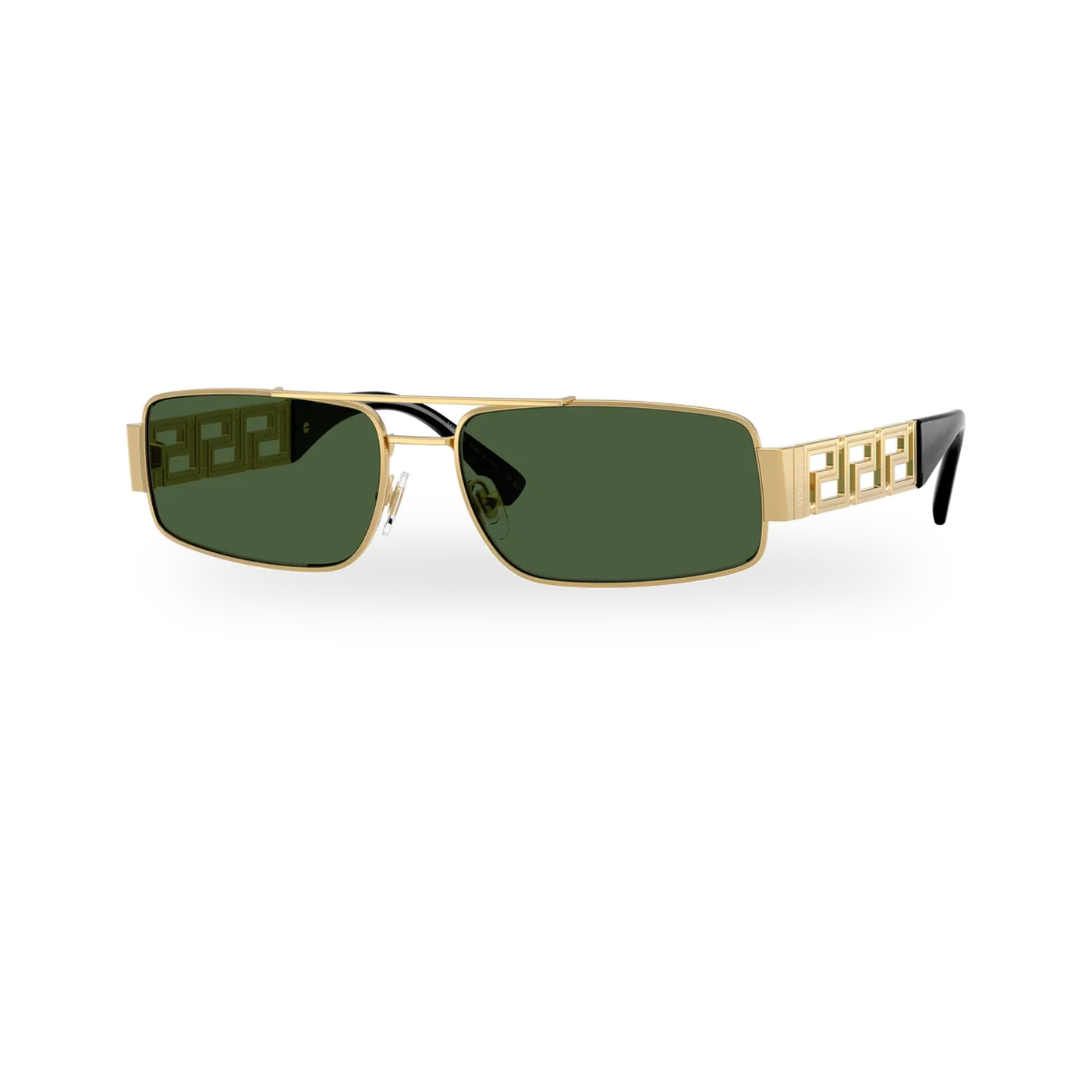 Versace 0VE2257 sunglasses in Gold with Dark green lenses - transparent product photo with soft shadow