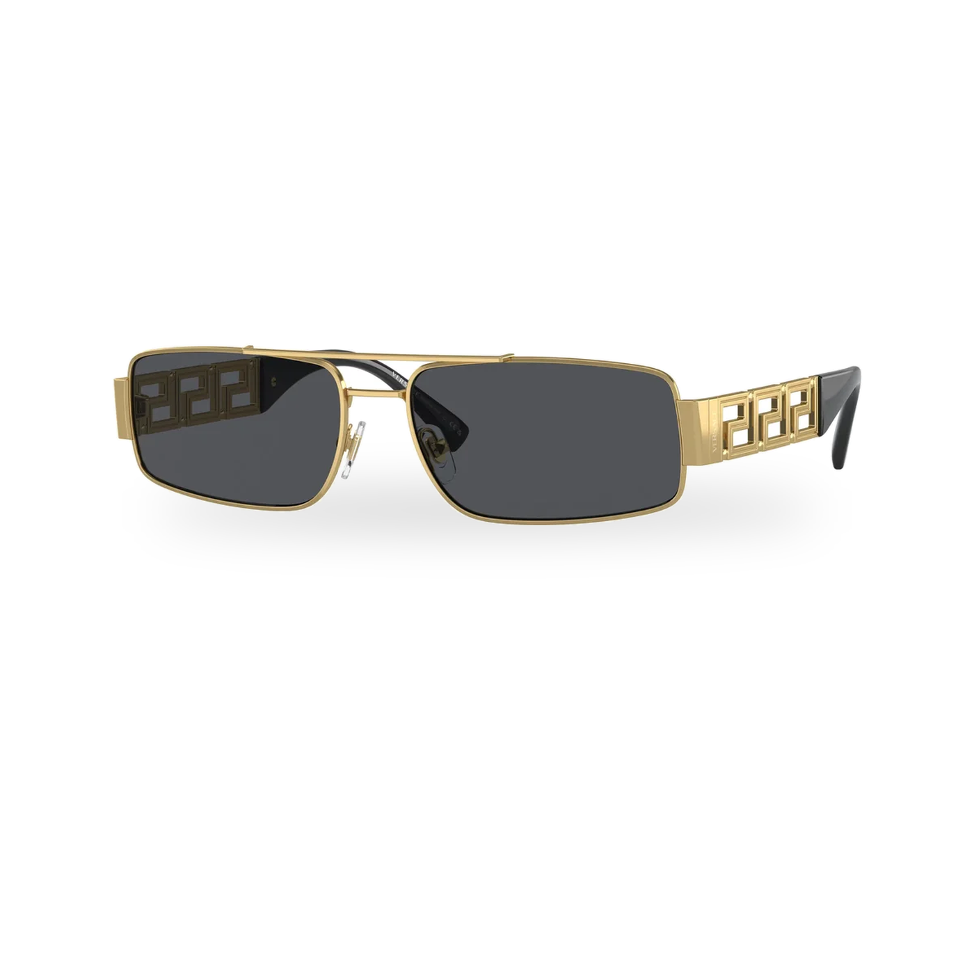 Versace 0VE2257 sunglasses in Gold with Dark grey lenses - transparent product photo with soft shadow