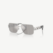 Silver / Light grey mirror silver 80
