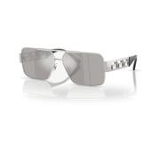 Silver / Light grey mirror silver 80