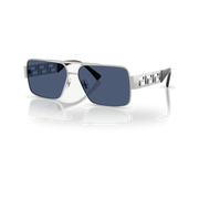 Silver / Dark blue