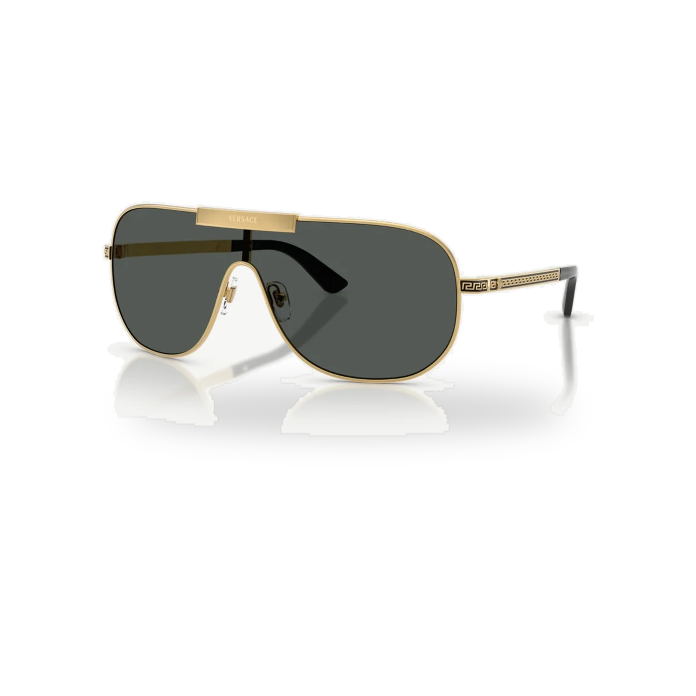 Versace 0VE2293 sunglasses in Gold with Dark grey lenses - transparent product photo with soft shadow