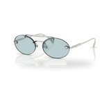 Silver / Light blue