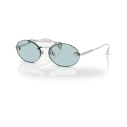 Silver / Light blue