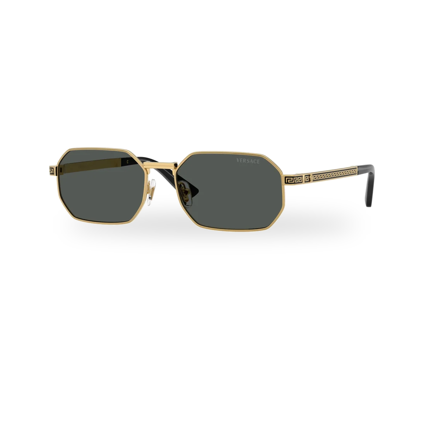 Versace 0VE2297 sunglasses in Gold with Dark grey lenses - transparent product photo with soft shadow