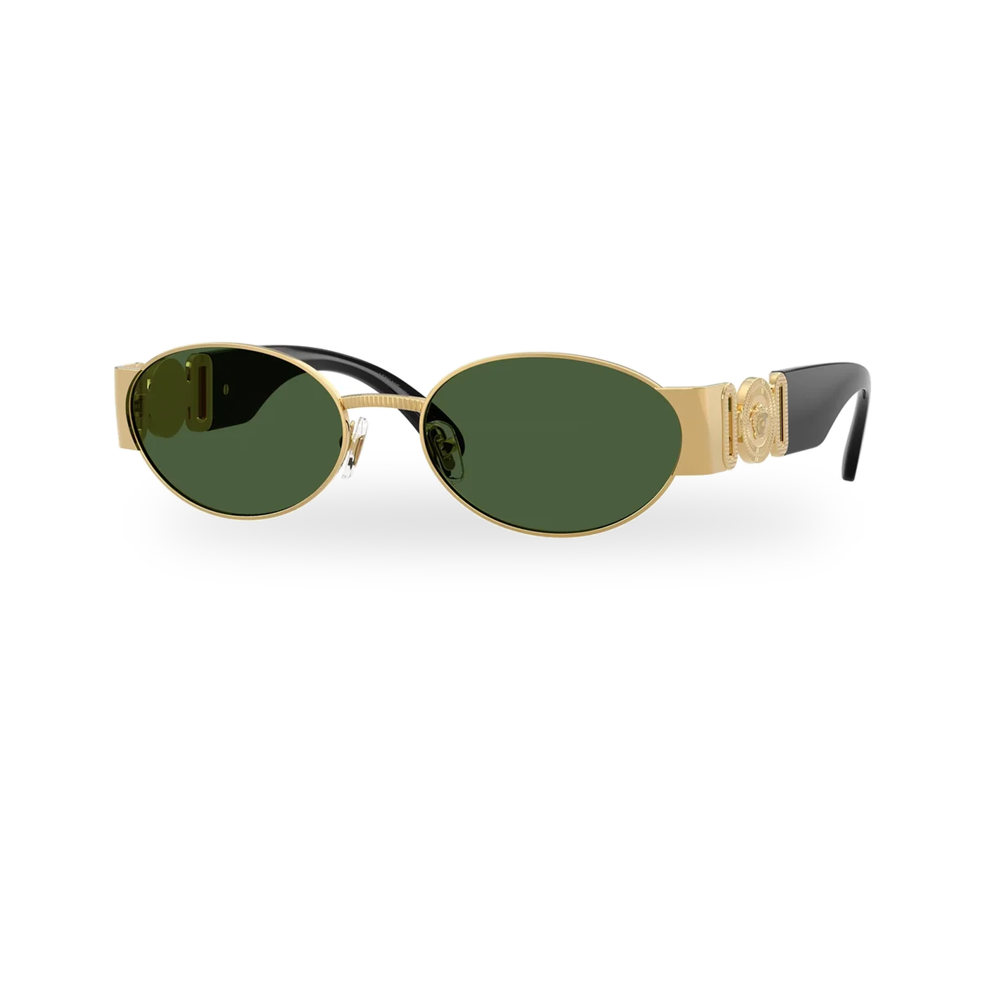 Versace 0VE2299 sunglasses in Gold with Dark green lenses - transparent product photo with soft shadow