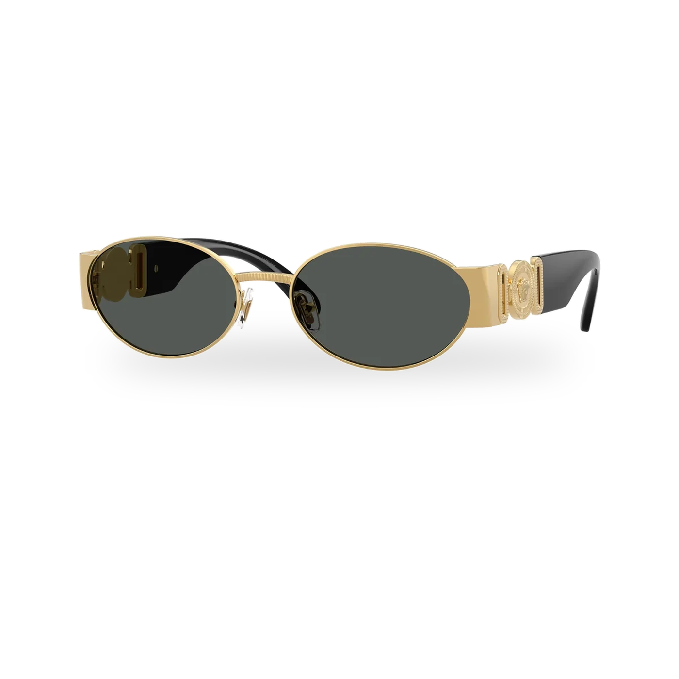Versace 0VE2299 sunglasses in Gold with Dark grey lenses - transparent product photo with soft shadow