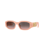 Nude opal / Pink gradient grey flash silver
