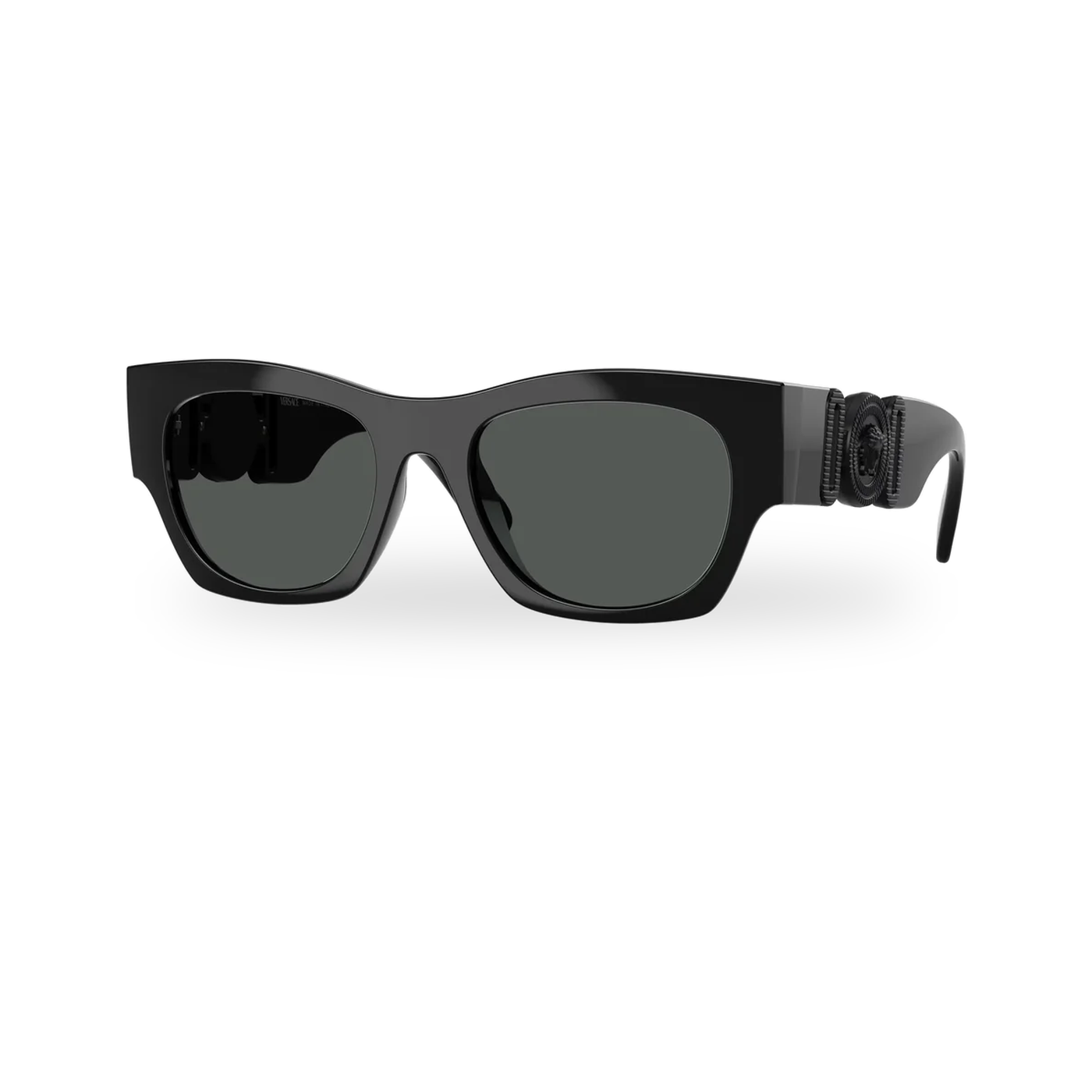Versace 0VE4479U sunglasses in Black with Dark grey lenses - transparent product photo with soft shadow