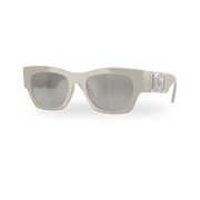 Grey / Grey mirror gradient silver